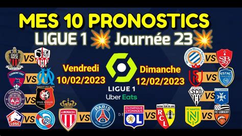pronostic foot du jour.